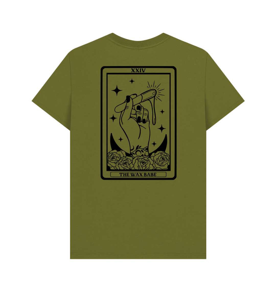 Moss Green BACK DESIGN - THE WAX BABE TAROT