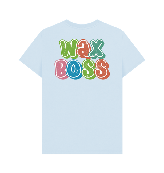 Sky Blue BACK DESIGN - WAX BOSS GROOVY