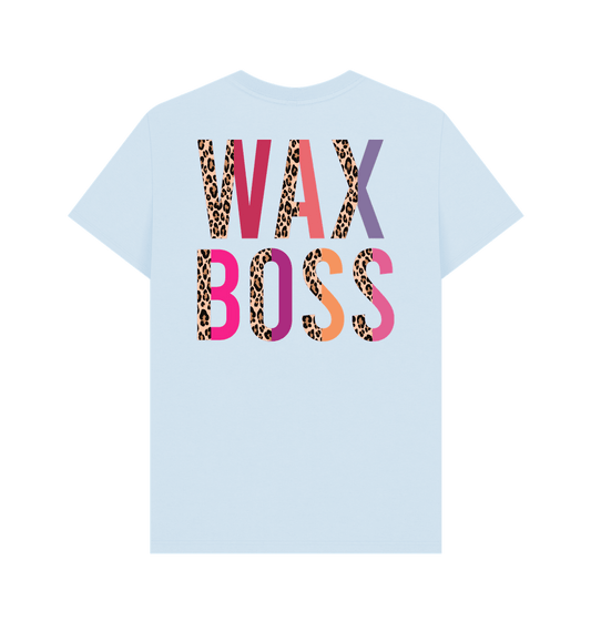 Sky Blue BACK DESIGN - WAX BOSS bright