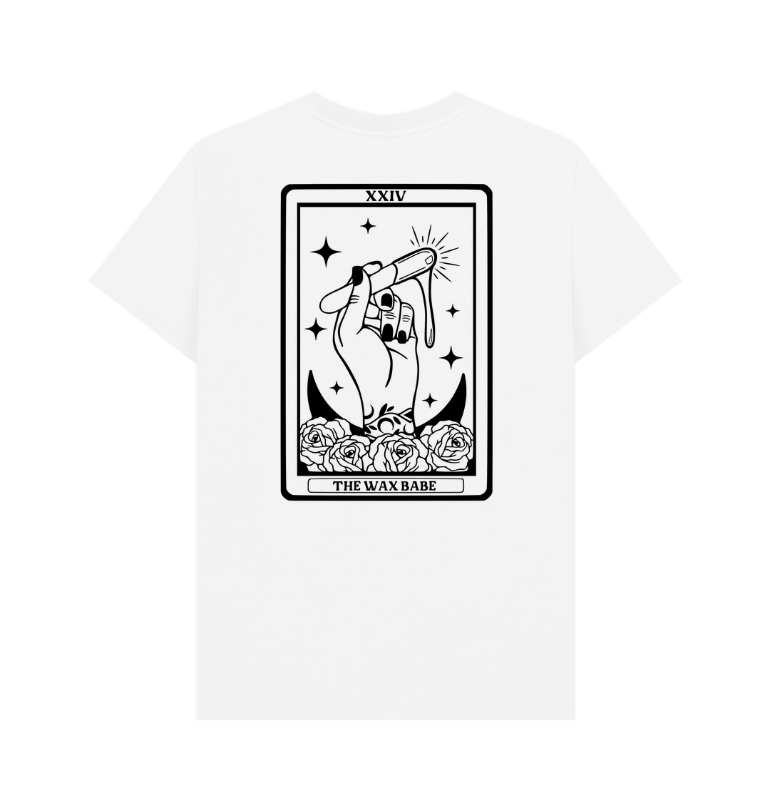 White BACK DESIGN - THE WAX BABE TAROT