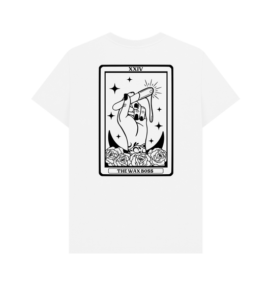 White BACK DESIGN - THE WAX BOSS TAROT