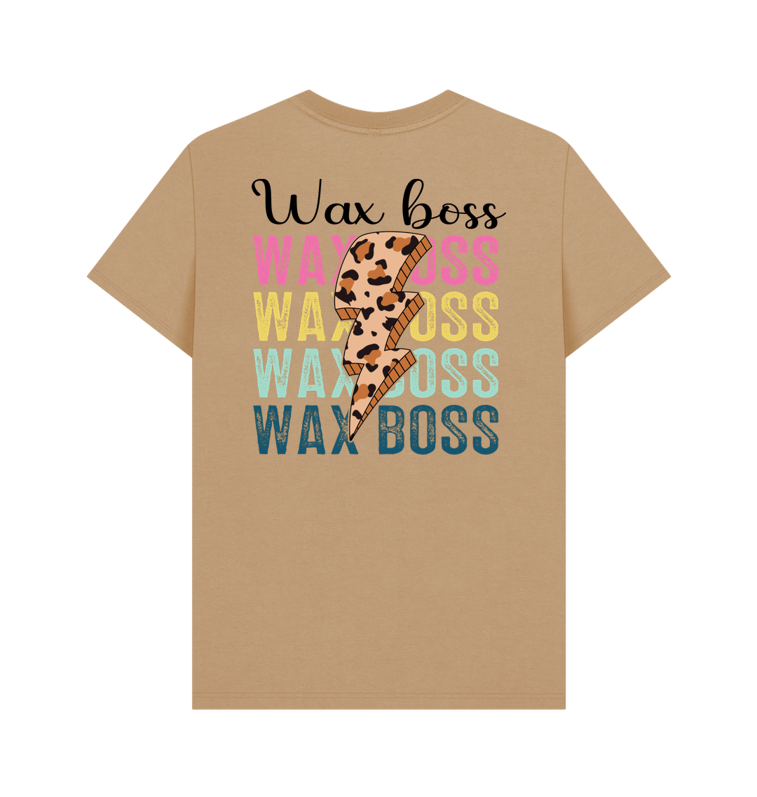 Sand BACK DESIGN - WAX BOSS CHEETAH LIGHTNING